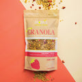 Whole Grain High Fiber Vegan Granola 360 gram 12.69 ounces (Strawberry-Chia)