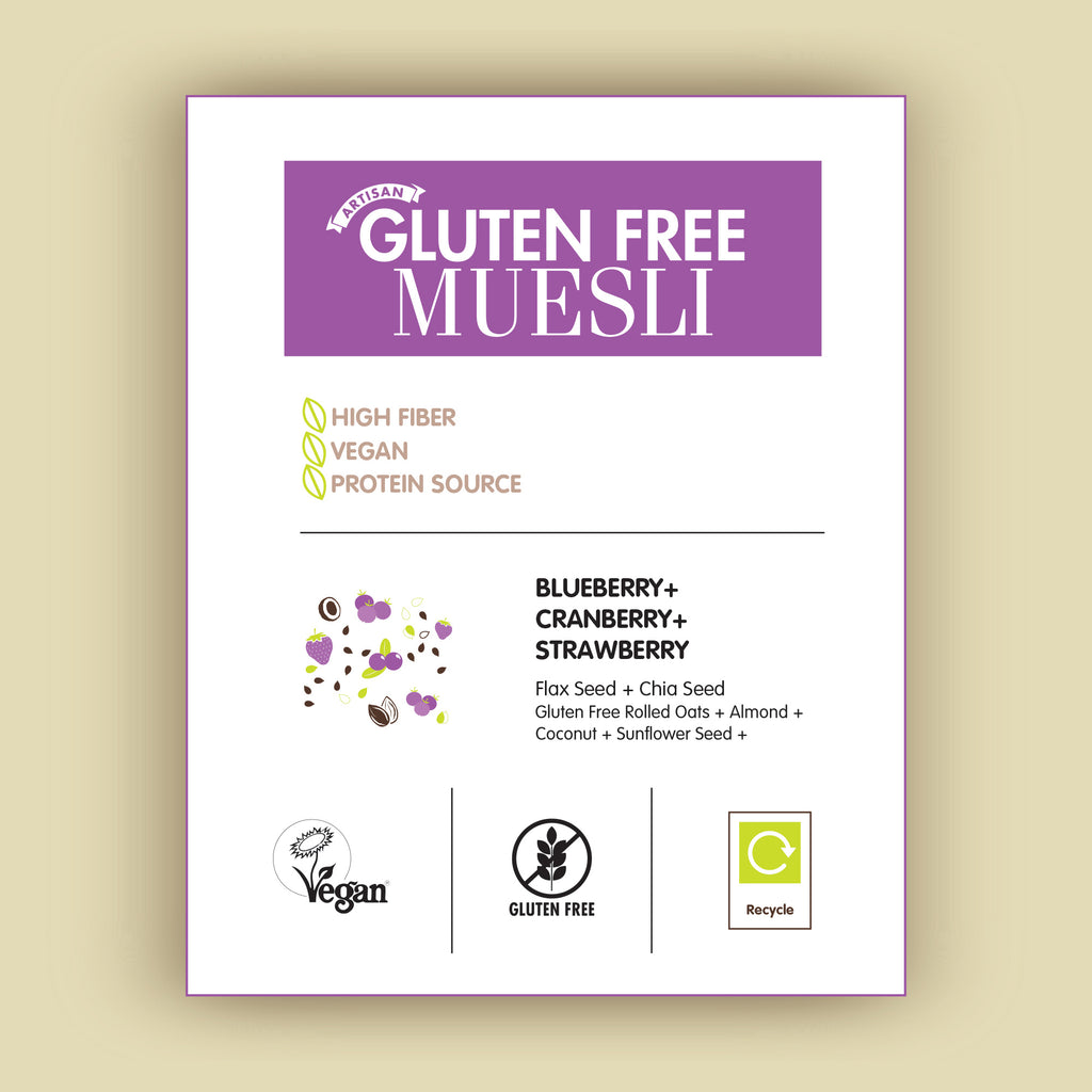 Whole Grain Gluten-Free Vegan Muesli 300 gram