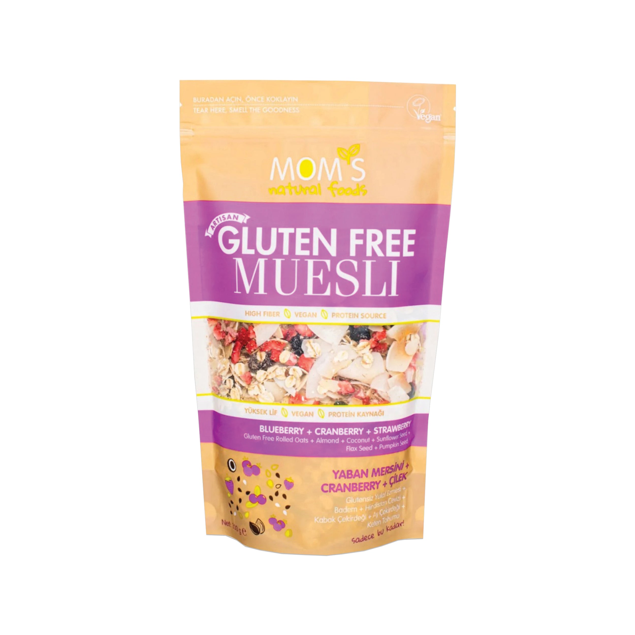 Whole Grain Gluten-Free Vegan Muesli 300 gram